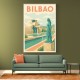 Bilbao Travel Poster 1 Wall Art Bilbao Travel Poster 1 Wall Art