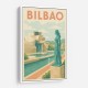 Bilbao Travel Poster 1 Wall Art Bilbao Travel Poster 1 Wall Art