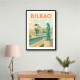 Bilbao Travel Poster 1 Wall Art Bilbao Travel Poster 1 Wall Art