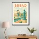 Bilbao Travel Poster 1 Wall Art Bilbao Travel Poster 1 Wall Art
