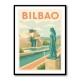 Bilbao Travel Poster 1 Wall Art Bilbao Travel Poster 1 Wall Art
