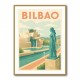Bilbao Travel Poster 1 Wall Art Bilbao Travel Poster 1 Wall Art
