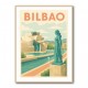 Bilbao Travel Poster 1 Wall Art Bilbao Travel Poster 1 Wall Art