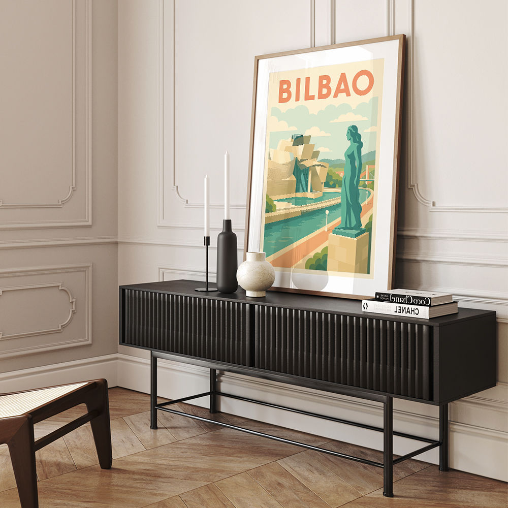 Bilbao Travel Poster 1 Wall Art Bilbao Travel Poster 1 Wall Art