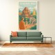 Chiang Mai Thailand Travel Poster 1 Wall Art