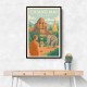 Chiang Mai Thailand Travel Poster 1 Wall Art