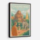 Chiang Mai Thailand Travel Poster 1 Wall Art