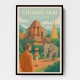 Chiang Mai Thailand Travel Poster 1 Wall Art