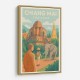 Chiang Mai Thailand Travel Poster 1 Wall Art