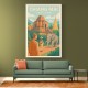 Chiang Mai Thailand Travel Poster 1 Wall Art