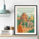 Chiang Mai Thailand Travel Poster 1 Wall Art