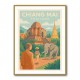 Chiang Mai Thailand Travel Poster 1 Wall Art