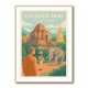 Chiang Mai Thailand Travel Poster 1 Wall Art
