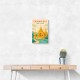 Chiang Rai Thailand Travel Poster 1 Wall Art Chiang Rai Thailand Travel Poster 1 Wall Art