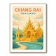 Chiang Rai Thailand Travel Poster 1 Wall Art Chiang Rai Thailand Travel Poster 1 Wall Art