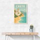 Crete Travel Poster 2 Wall Art Crete Travel Poster 2 Wall Art