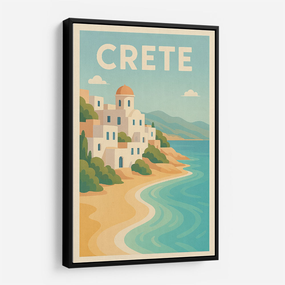 Crete Travel Poster 2 Wall Art Crete Travel Poster 2 Wall Art
