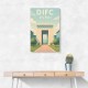 DIFC Dubai Poster 1 Wall Art DIFC Dubai Poster 1 Wall Art
