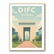 DIFC Dubai Poster 1 Wall Art DIFC Dubai Poster 1 Wall Art