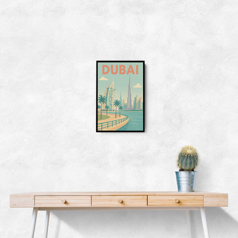 Dubai Modern Travel 1 Wall Art Dubai Modern Travel 1 Wall Art