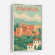 Granada Travel Poster 1 Wall Art Granada Travel Poster 1 Wall Art