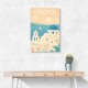 Greece Travel Poster Simple 1 Wall Art Greece Travel Poster Simple 1 Wall Art