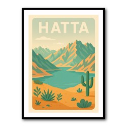 Hatta Scenic Poster  Wall Art