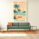 Koh Lanta Thailand Travel Poster Wall Art Koh Lanta Thailand Travel Poster Wall Art