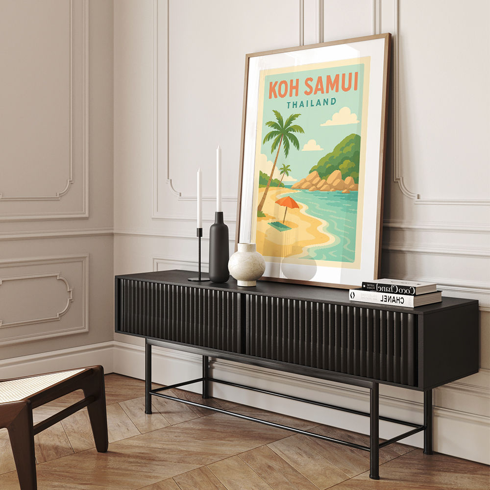 Koh Samui Thailand Travel Poster 1 Wall Art Koh Samui Thailand Travel Poster 1 Wall Art