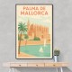 Mallorca Travel Poster Wall Art Mallorca Travel Poster Wall Art