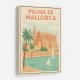 Mallorca Travel Poster Wall Art Mallorca Travel Poster Wall Art