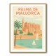 Mallorca Travel Poster Wall Art Mallorca Travel Poster Wall Art