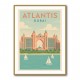 Modern Atlantis Dubai Poster Wall Art Modern Atlantis Dubai Poster Wall Art