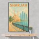 Sharjah Travel Poster 1 Wall Art Sharjah Travel Poster 1 Wall Art