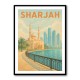 Sharjah Travel Poster 1 Wall Art Sharjah Travel Poster 1 Wall Art