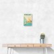 Sharjah Travel Poster Wall Art Sharjah Travel Poster Wall Art