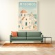 Mykonos Travel Poster 1 Wall Art Mykonos Travel Poster 1 Wall Art