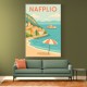 Nafplio Travel Poster Wall Art Nafplio Travel Poster Wall Art