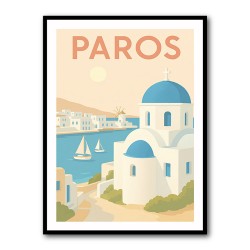 Paros Travel Delight Wall Art
