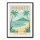 Phuket Travel Poster Wall Art Phuket Travel Poster Wall Art