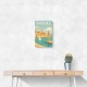 Rhodes Travel Poster Wall Art Rhodes Travel Poster Wall Art