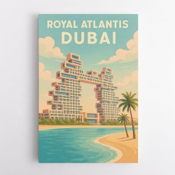 Royal Atlantis Dubai Poster Wall Art