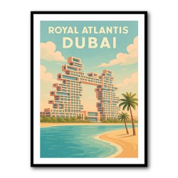Royal Atlantis Dubai Poster Wall Art