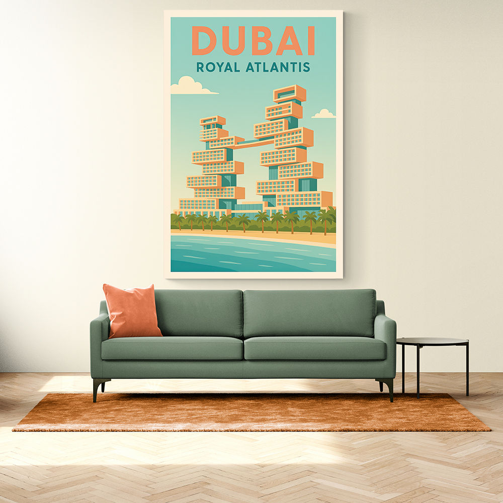 Royal Atlantis Dubai Poster Wall Art Royal Atlantis Dubai Poster Wall Art