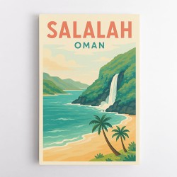 Salalah Travel Poster Wall Art
