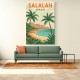 Salalah Travel Poster 1 Wall Art Salalah Travel Poster 1 Wall Art