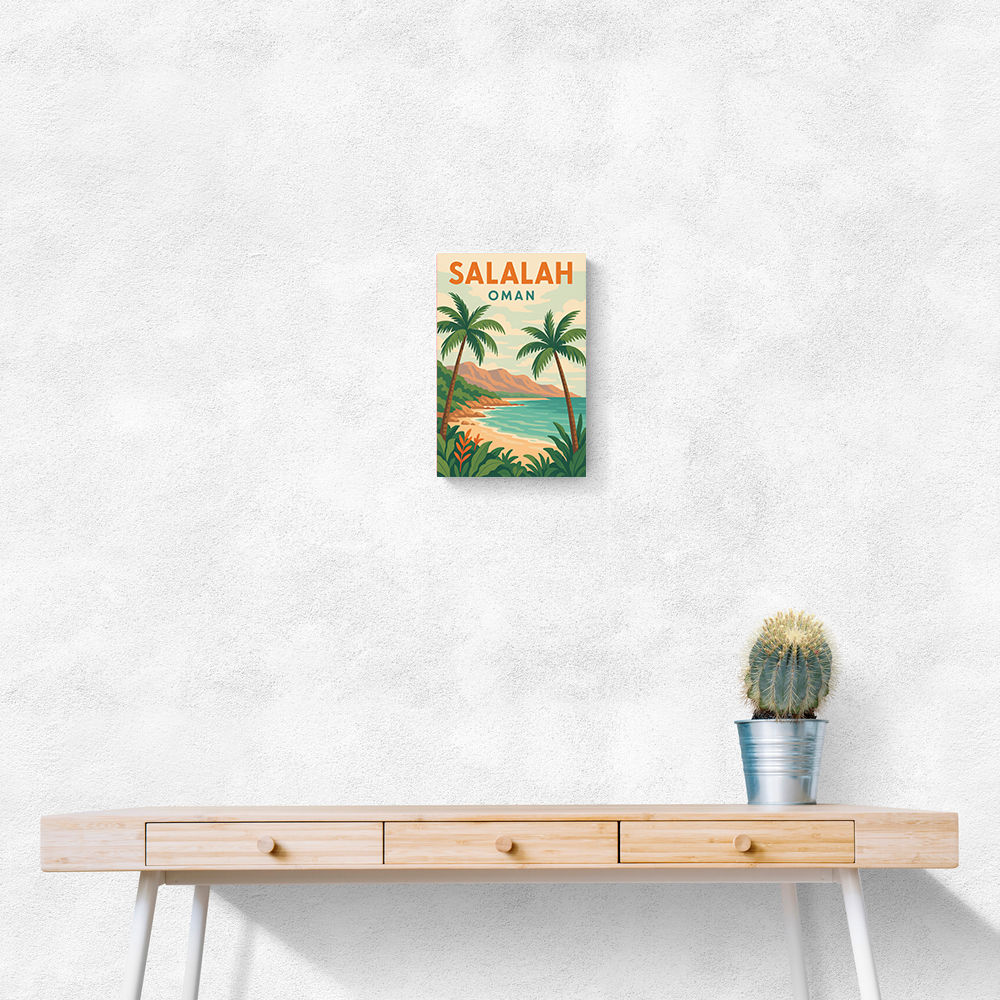 Salalah Travel Poster 1 Wall Art Salalah Travel Poster 1 Wall Art