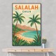 Salalah Travel Poster 1 Wall Art Salalah Travel Poster 1 Wall Art