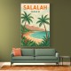 Salalah Travel Poster 1 Wall Art Salalah Travel Poster 1 Wall Art