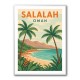 Salalah Travel Poster 1 Wall Art Salalah Travel Poster 1 Wall Art